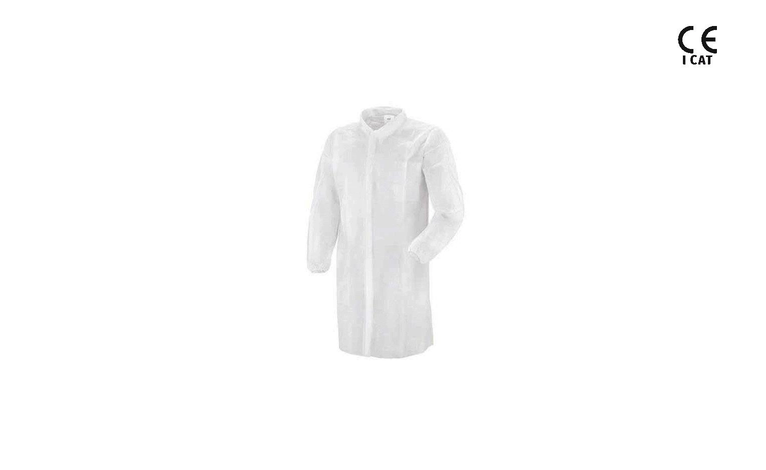 Immagine CAMICE DI PROTEZIONE MONOUSO TNT 100% POLIPROPILENE