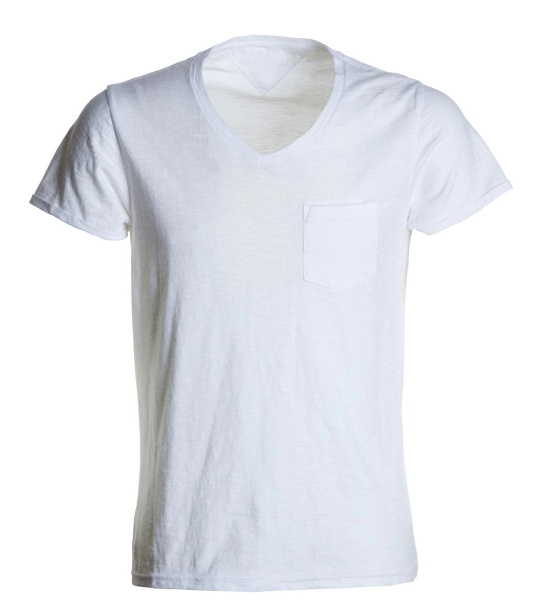 Immagine T-shirt bianca manica corta collo a V NEUTRAL WILD Payper