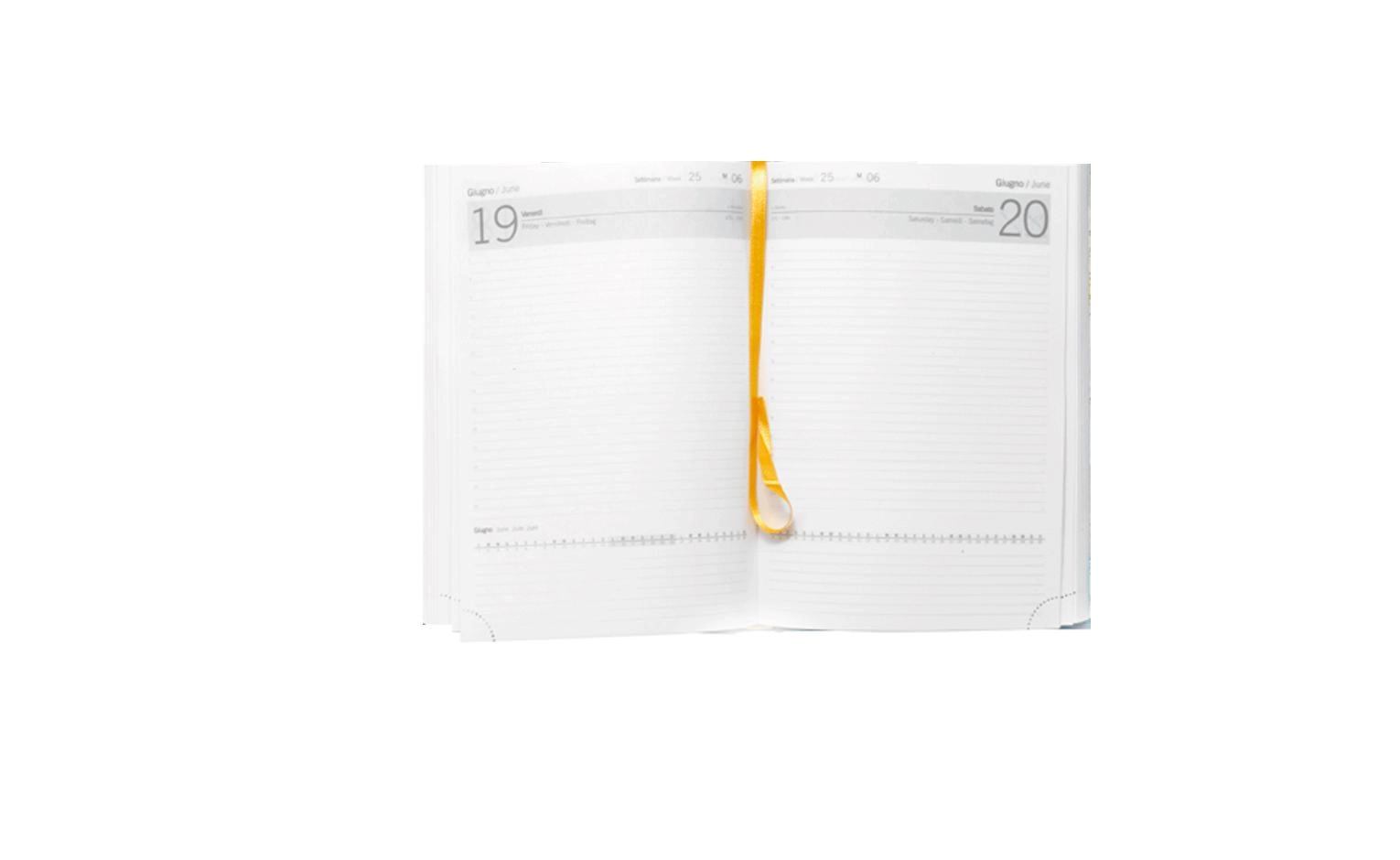 Immagine INTERNO AGENDA GIORNALIERO SAB/DOM SEPARATI 15X21