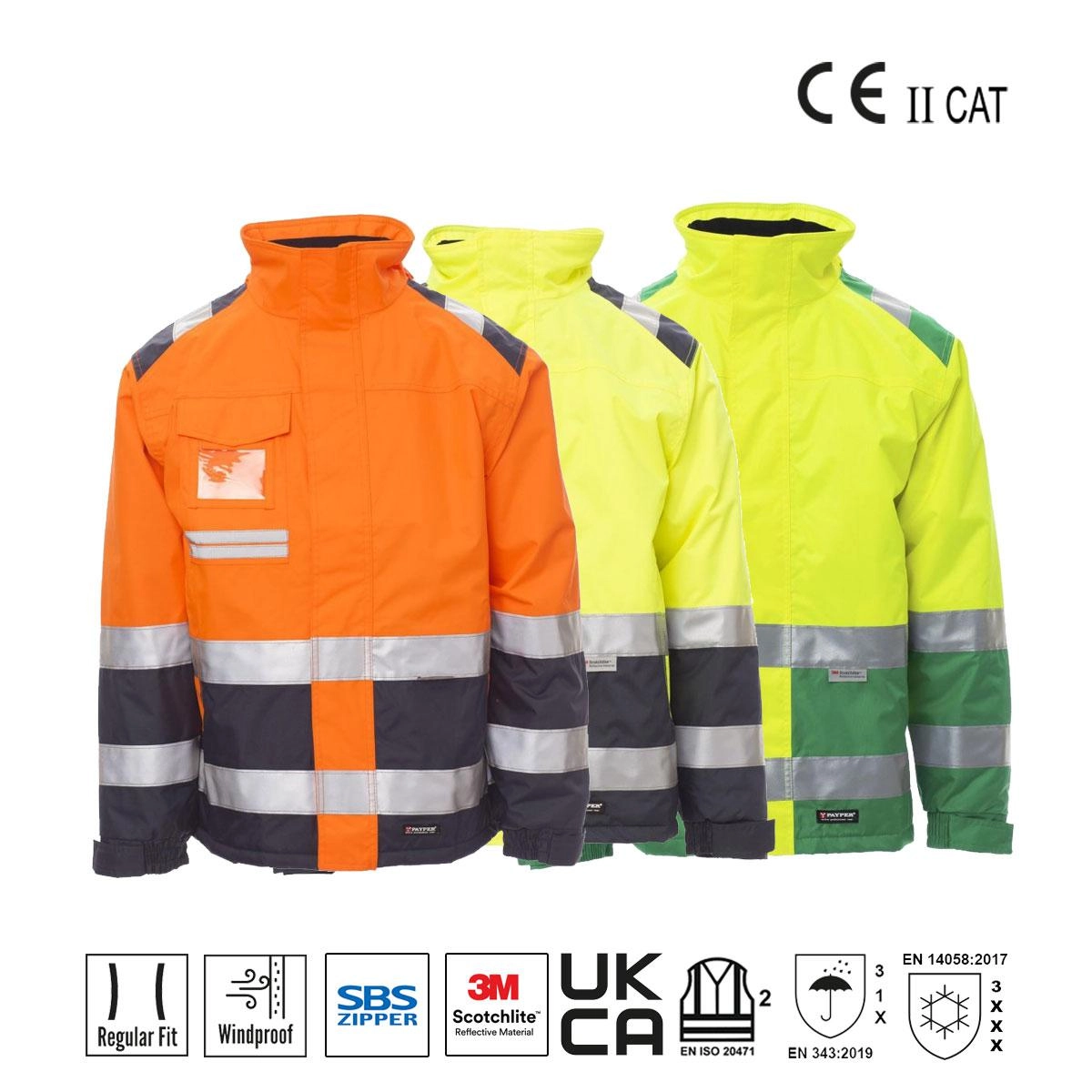 Immagine HISPEED GIACCA BICOLORE ALTA VISIBILITA' PAYPER