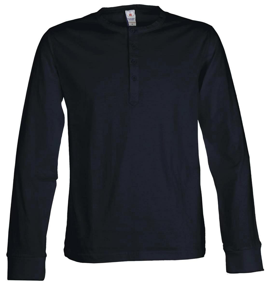 Immagine T-shirt uomo c/bottoni e manica lunga HARBOUR PAYPER