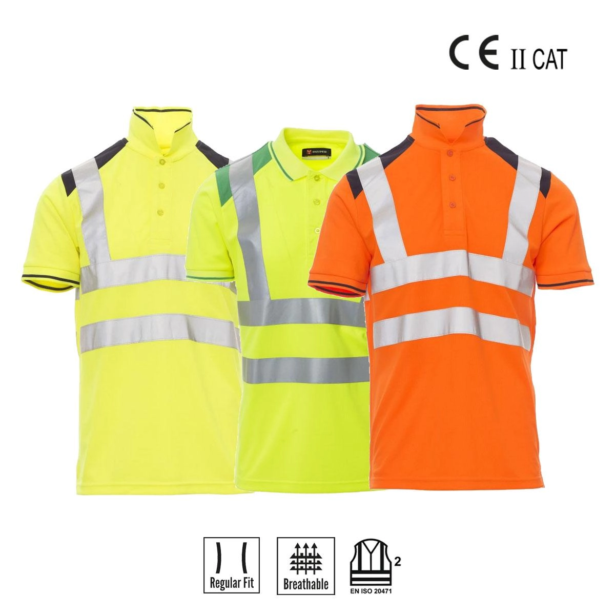 Immagine GUARD+ POLO BICOLORE ALTA VISIBILITÀ PAYPER