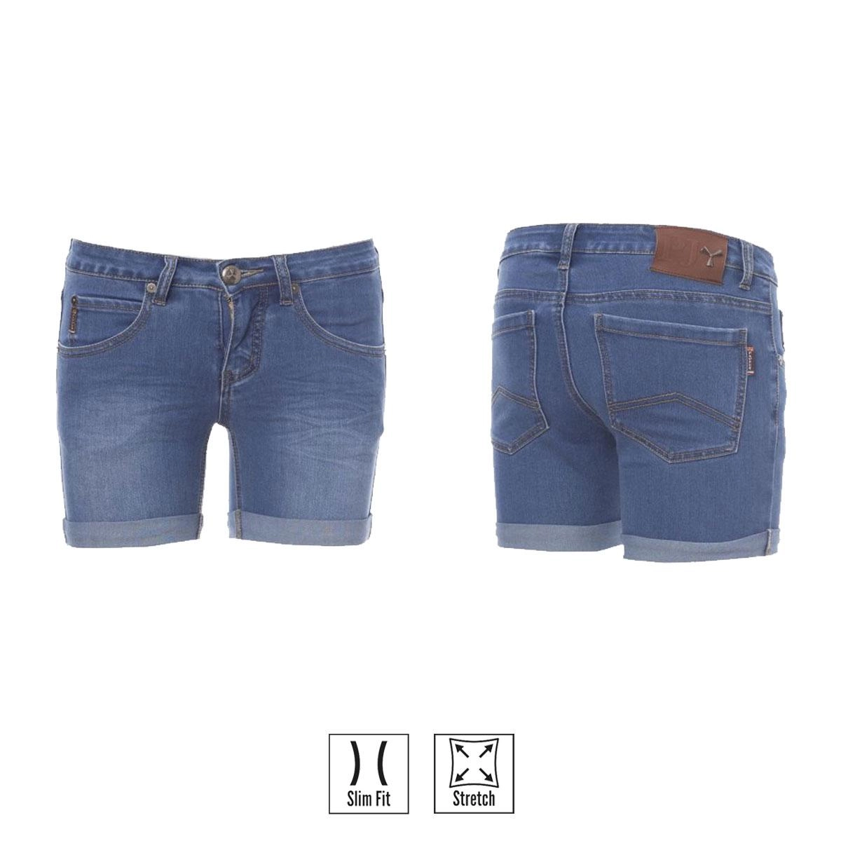 Immagine CALIFORNIA BERMUDA DONNA TAGLIO JEANS PAYPER