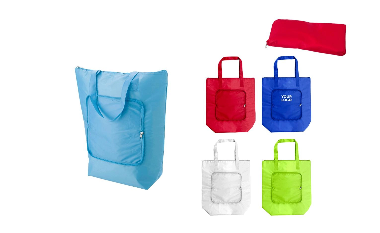 Immagine BORSA TERMICA PIEGHEVOLE IN POLIESTERE