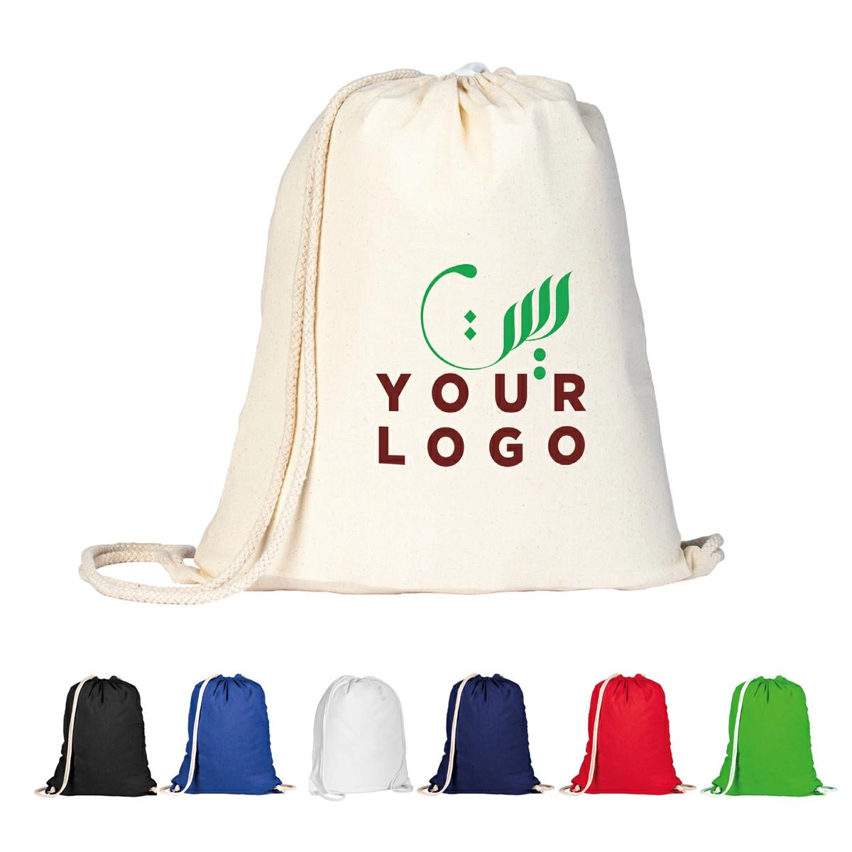 Immagine ZAINETTO IN COTONE CON CORDONCINO