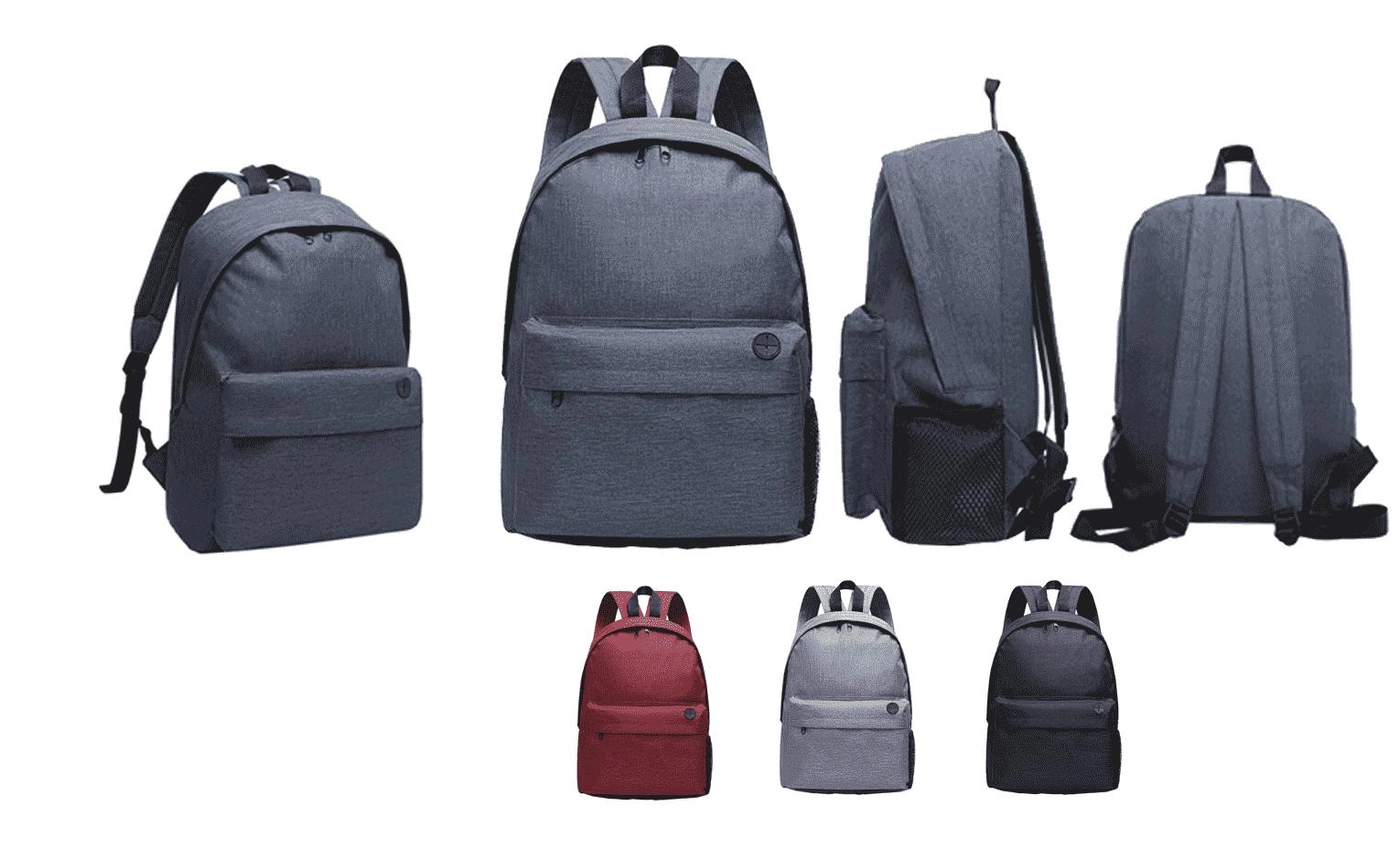 Immagine ZAINO CON TASCA FRONTALE E FORO PER AURICOLARI