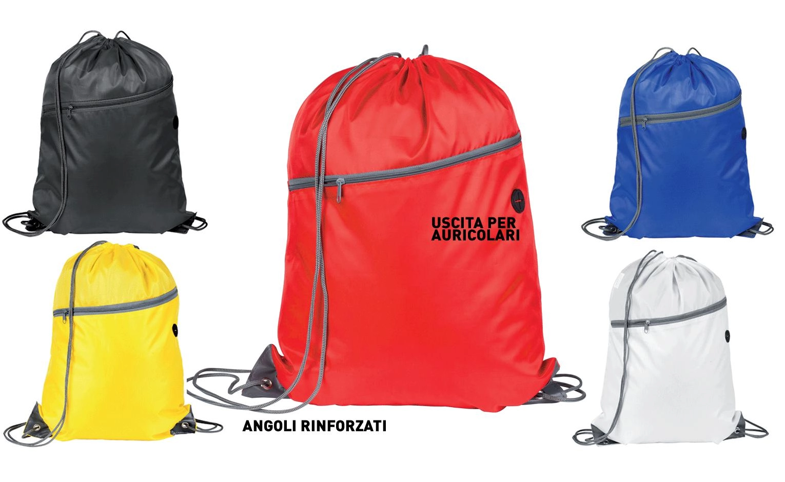 Immagine Zainetto in poliestere 210D