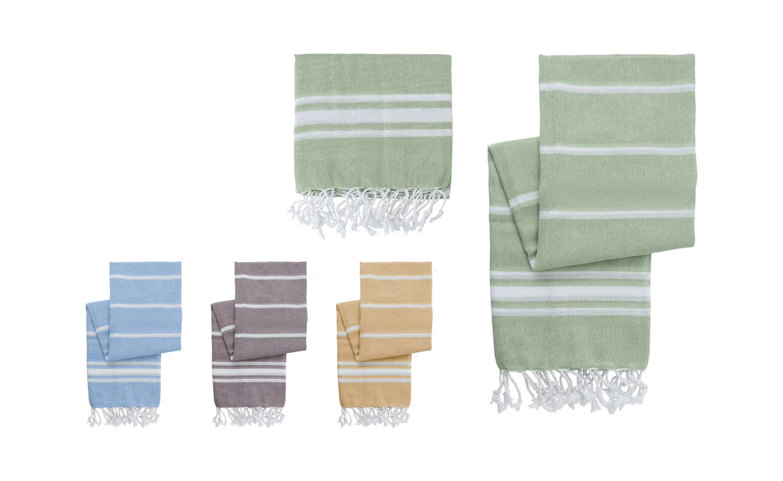 Immagine ASCIUGAMANO IN 100% COTONE CON FRANGE