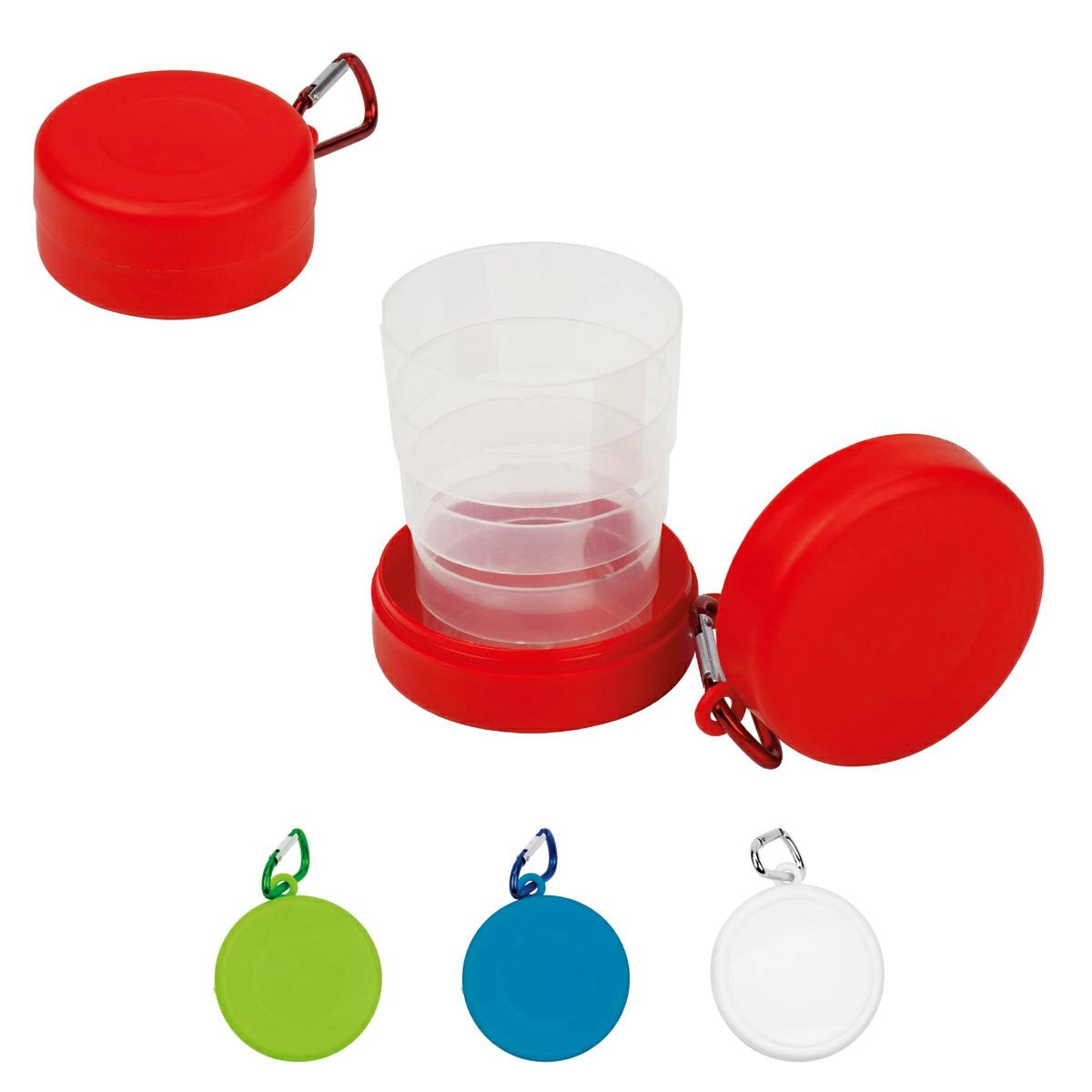 Immagine BICCHIERE IN PLASTICA TELESCOPICO 220ML