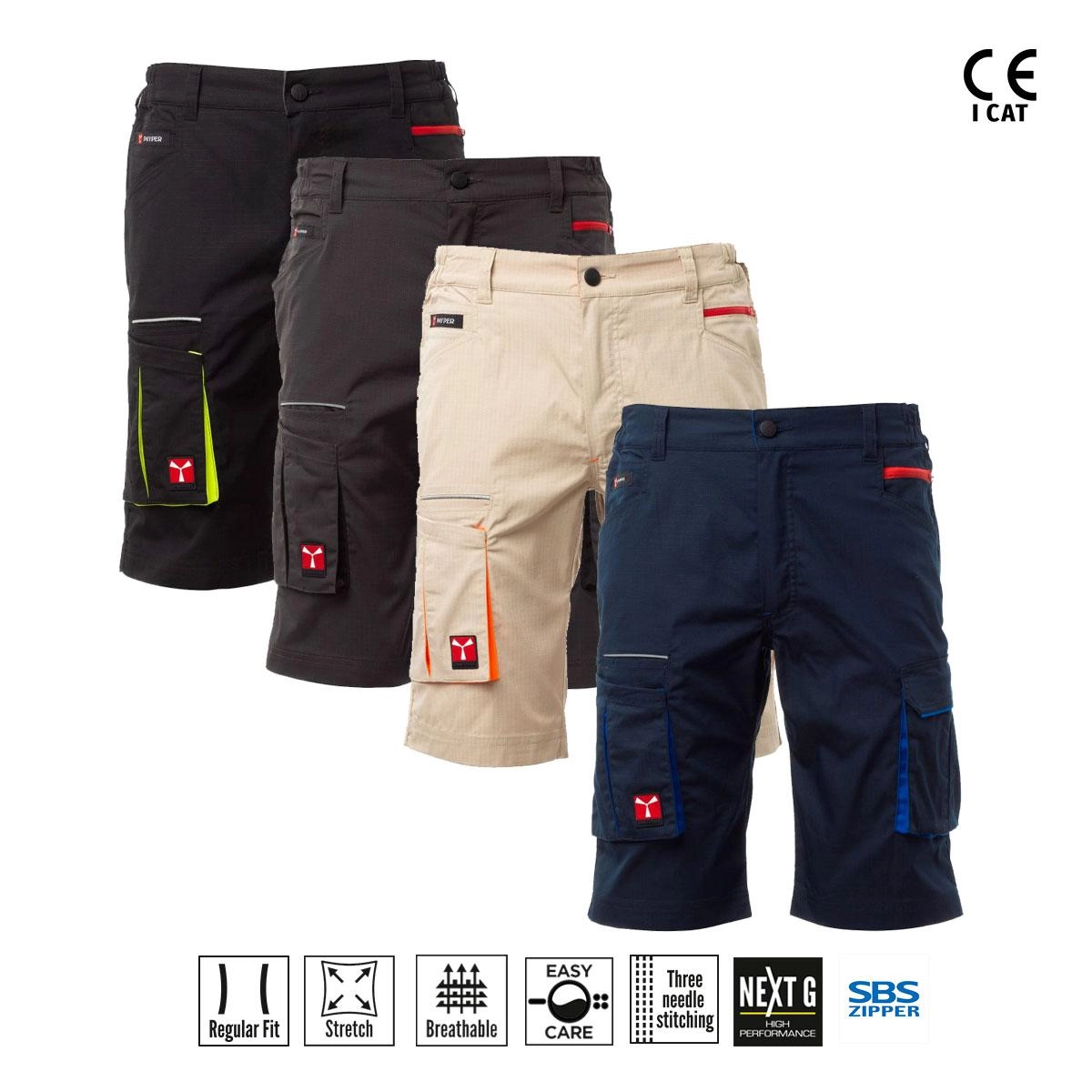 Immagine NEXT 400 SHORTS BERMUDA UNISEX STRETCH PAYPER