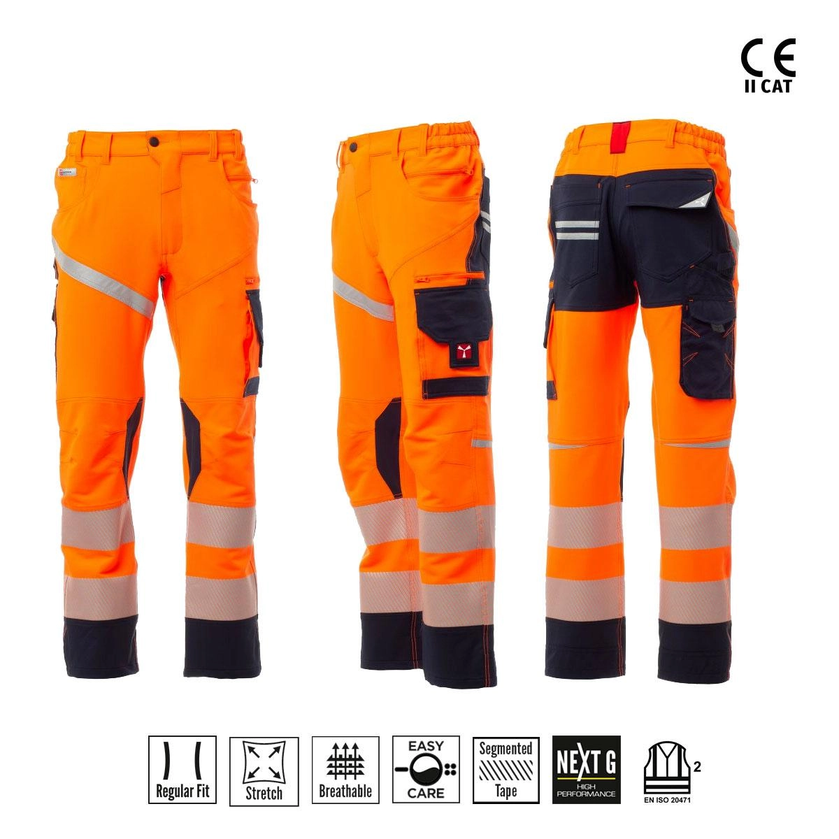 Immagine NEXT 4W HI-VI PANTALONE UNISEX 280 GR. PAYPER