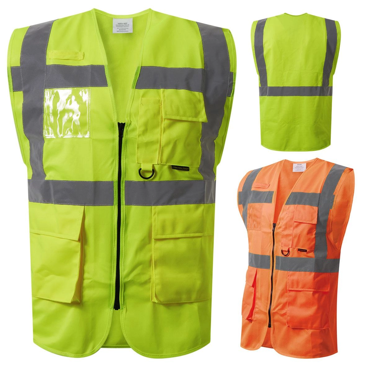 Immagine GILET MULTITASCHE ALTA VISIBILITÀ