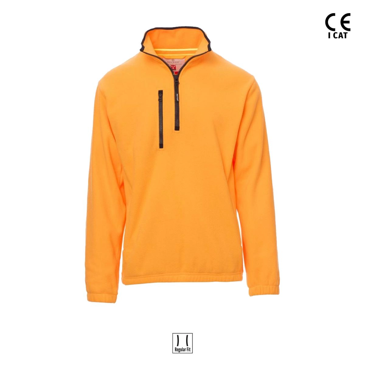 Immagine PIRENEI FELPA IN PILE MEZZA ZIP PAYPER 280 gr.