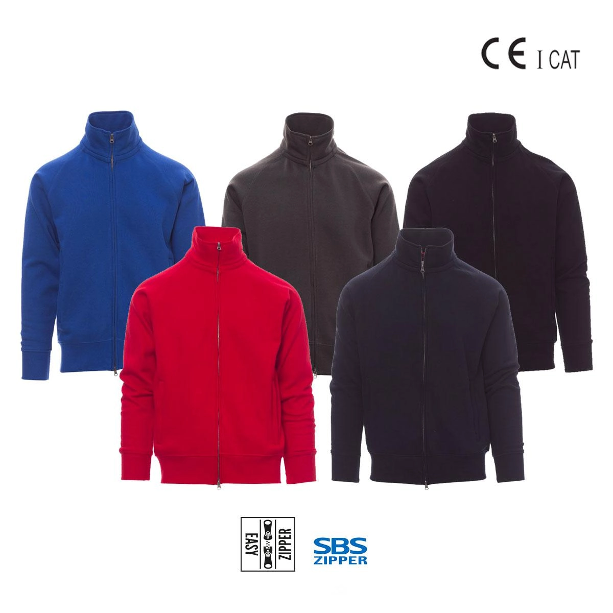 Immagine PANAMA+ SUMMER FELPA FULL ZIP 280 gr. PAYPER