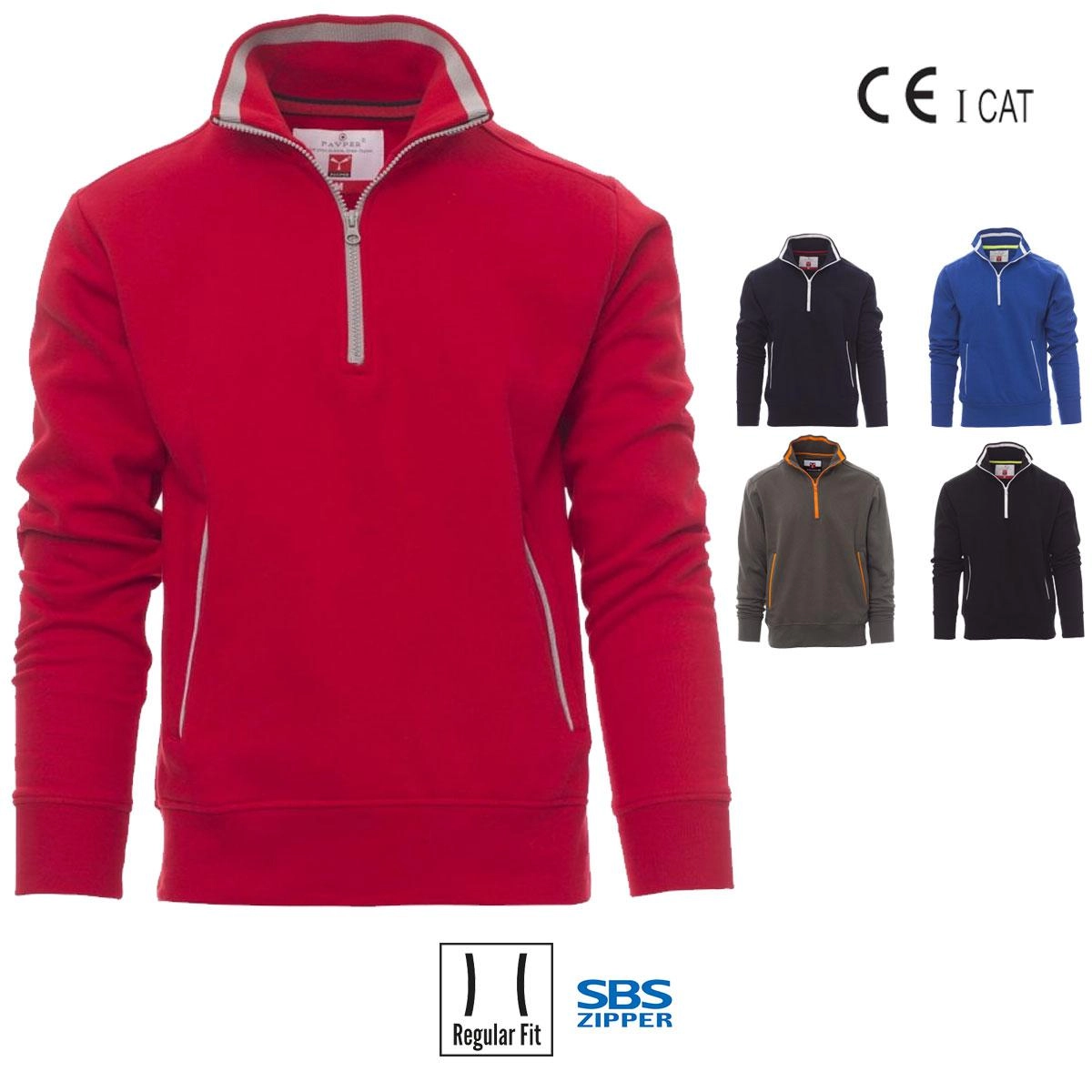 Immagine RIO FELPA MEZZA ZIP PAYPER