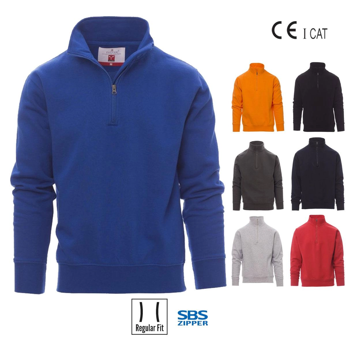 Immagine CANADA FELPA MEZZA ZIP 280gr PAYPER