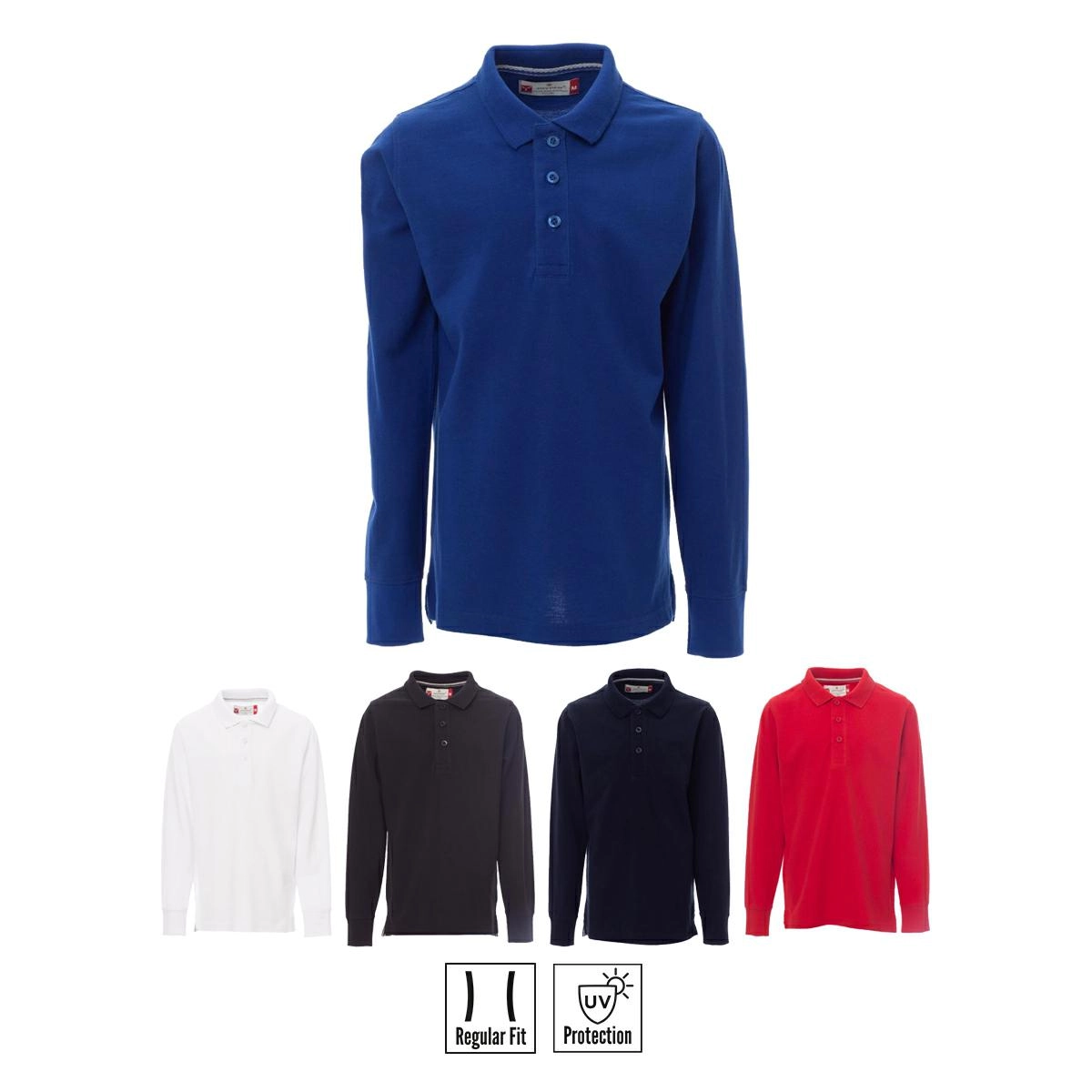 Immagine FLORENCE KIDS POLO BAMBINO MANICA LUNGA PAYPER