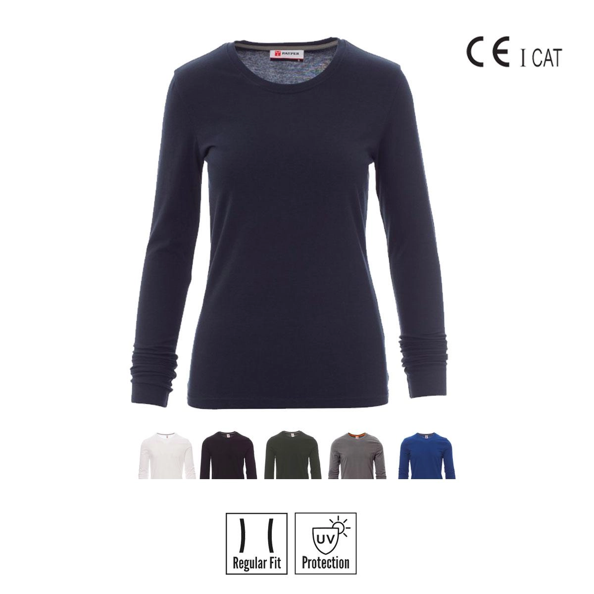 Immagine PINETA LADY T-SHIRT MANICA LUNGA DONNA 165 gr. PAYPER