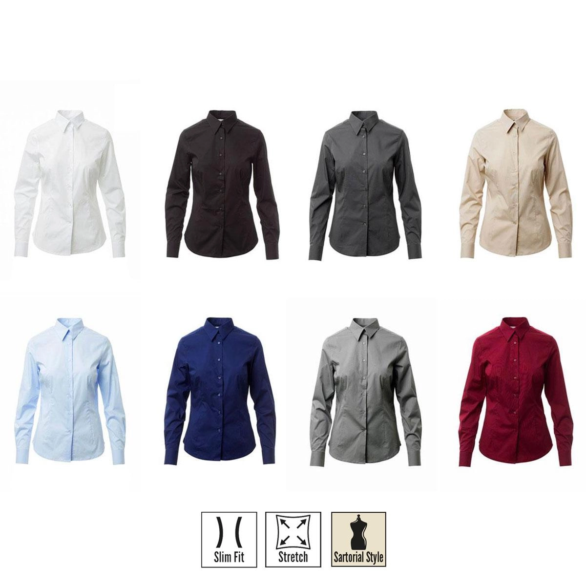 Immagine FLORENTIA LADY CAMICIA SLIM PAYPER