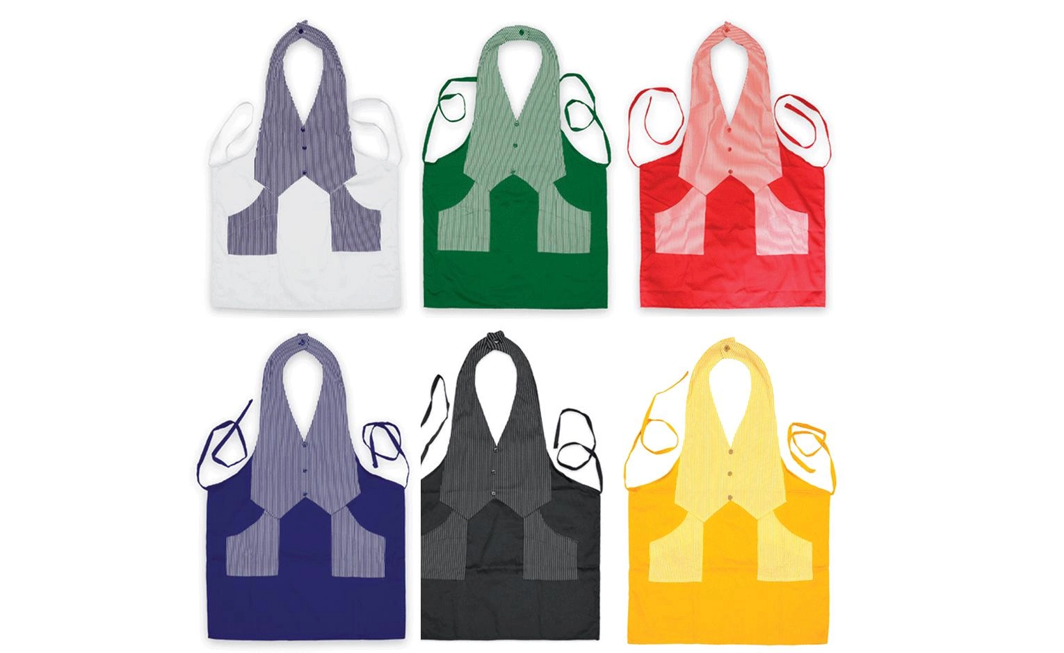 Immagine GREMBIULE UOMO CON FINTO GILET