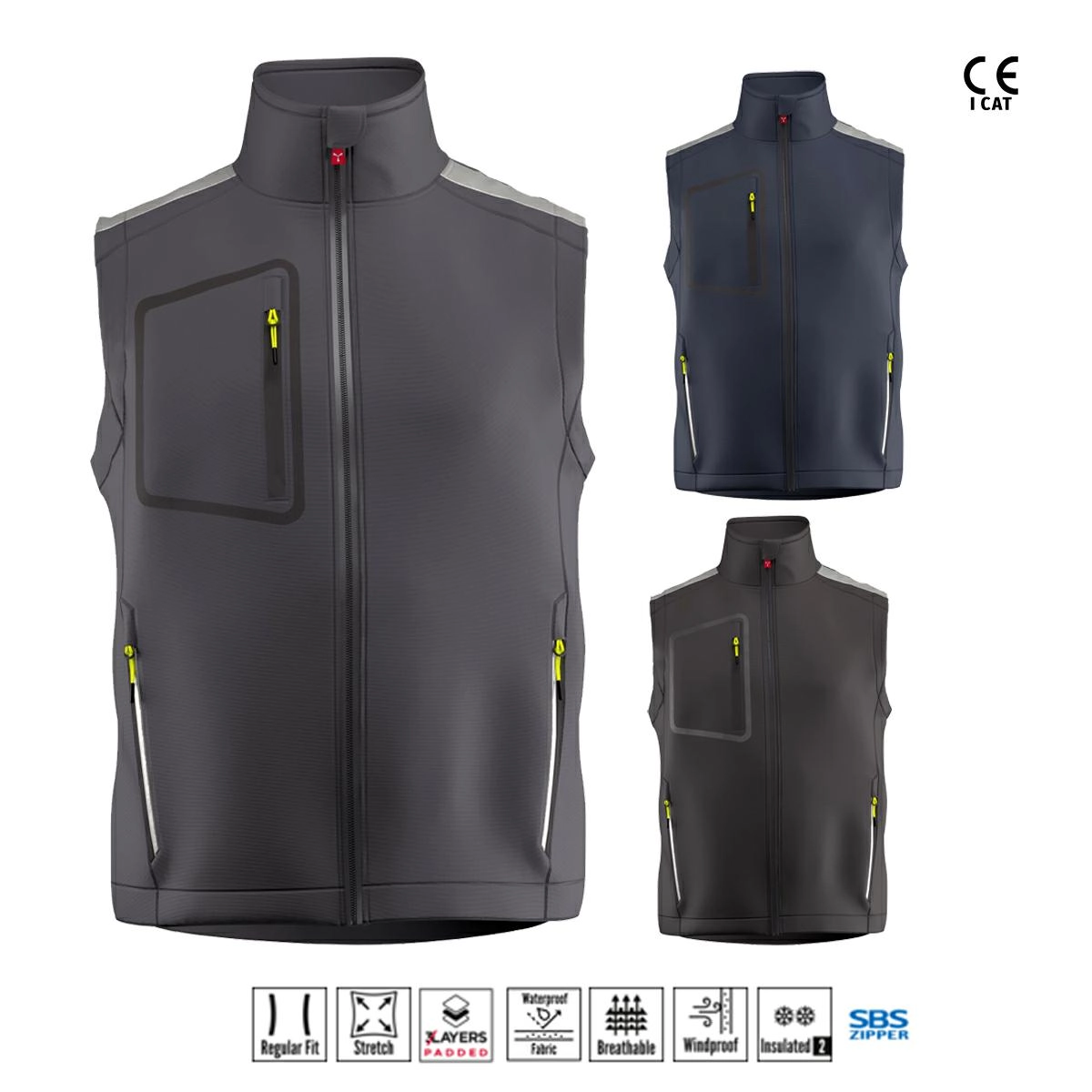 Immagine STREAM PAD VEST GILET SOFT SHELL IMBOTT. PAYPER