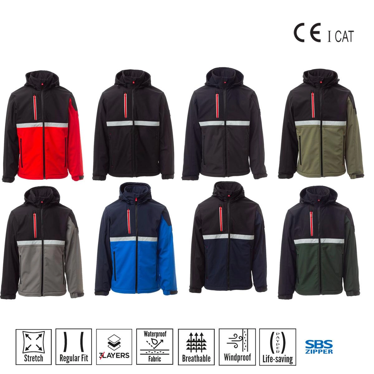 Immagine WISE SOFT SHELL 3 STRATI DA UOMO PAYPER