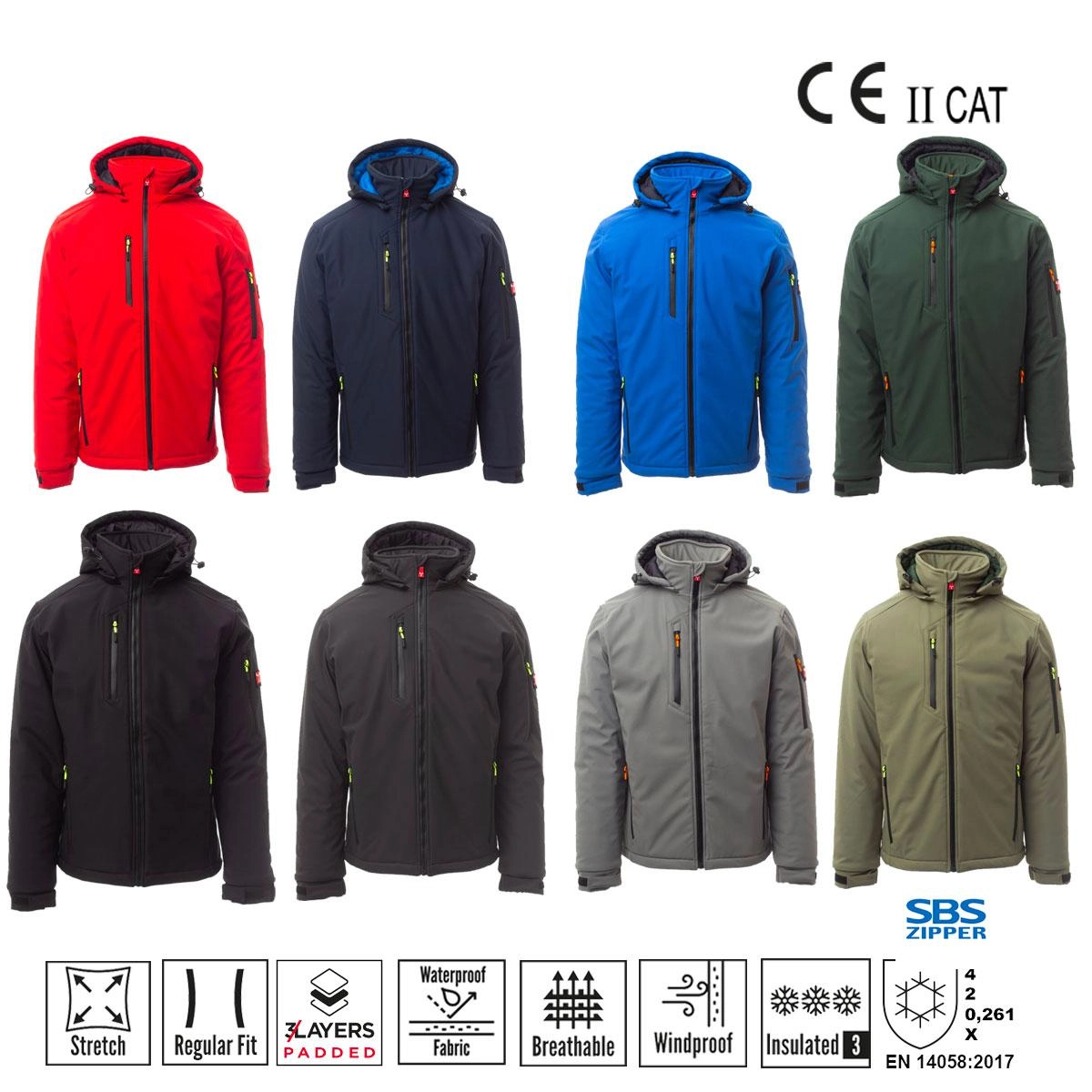 Immagine CREEK PAD SOFT SHELL 3 STRATI DA UOMO PAYPER