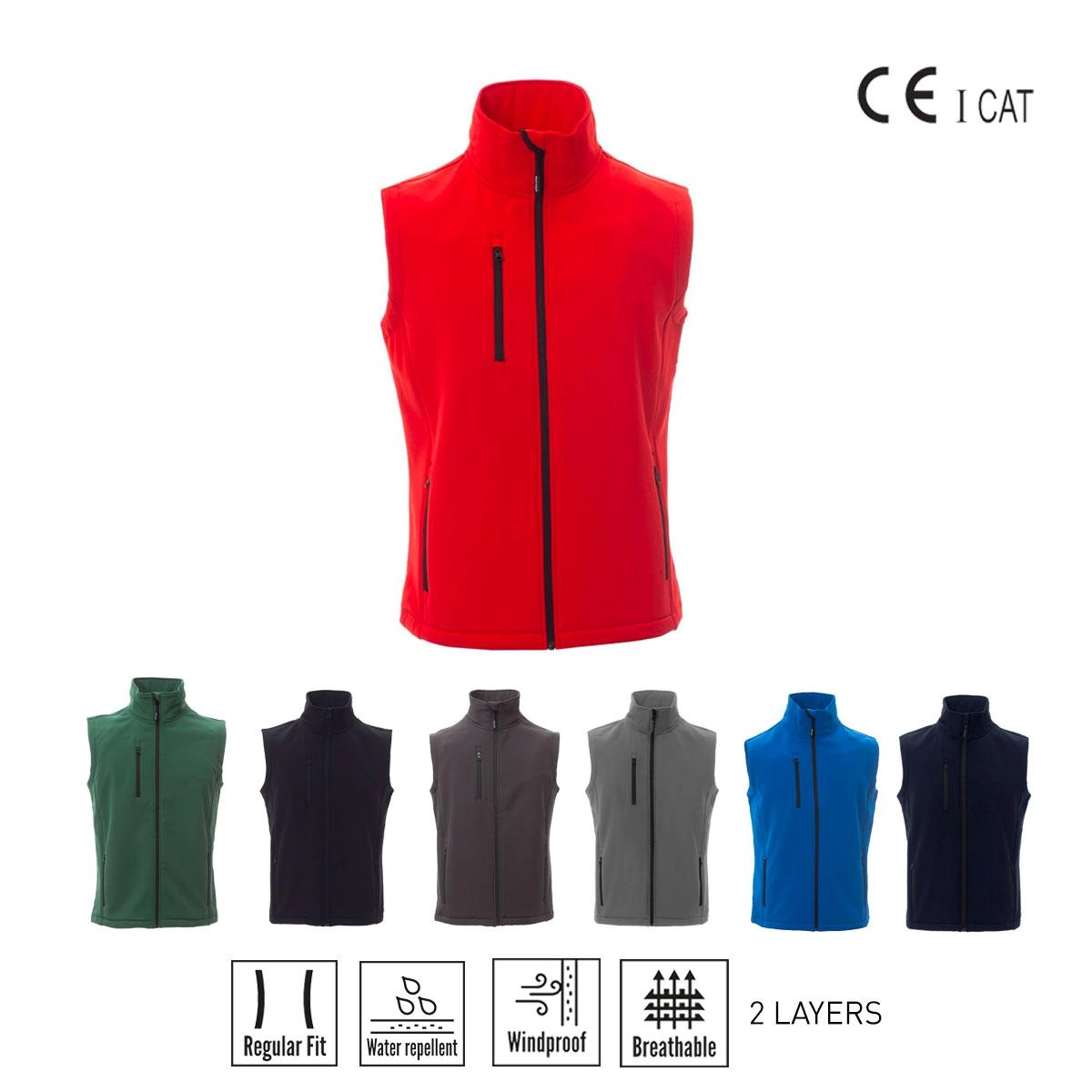 Immagine GLASGOW GILET ERGONOMICO SOFT SHELL PAYPER
