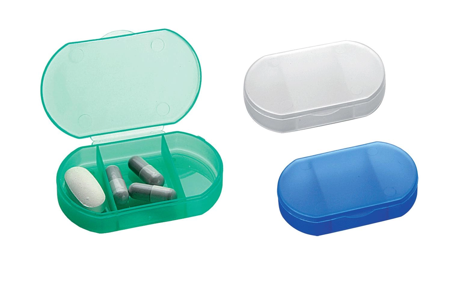 Immagine PORTAPILLOLE A TRE SCOMPARTI