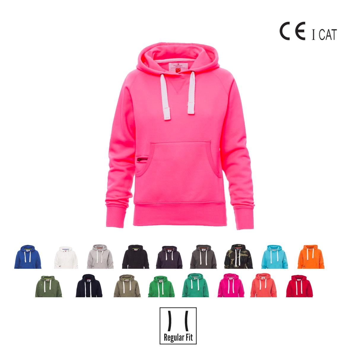 Immagine ATLANTA+ LADY FELPA DONNA CON CAPPUCCIO PAYPER