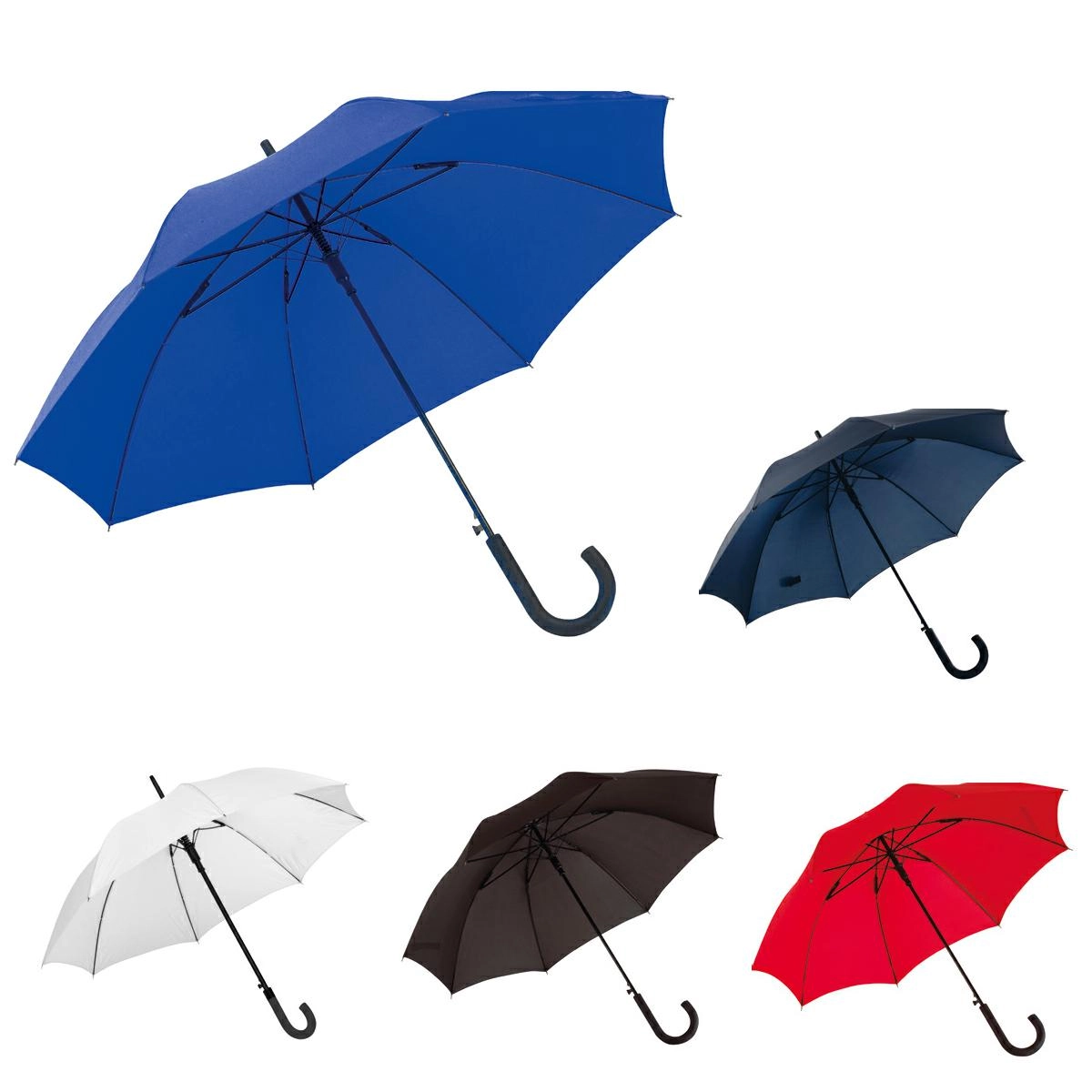 Immagine OMBRELLO AUTOMATICO IN METALLO E FIBRA DI VETRO