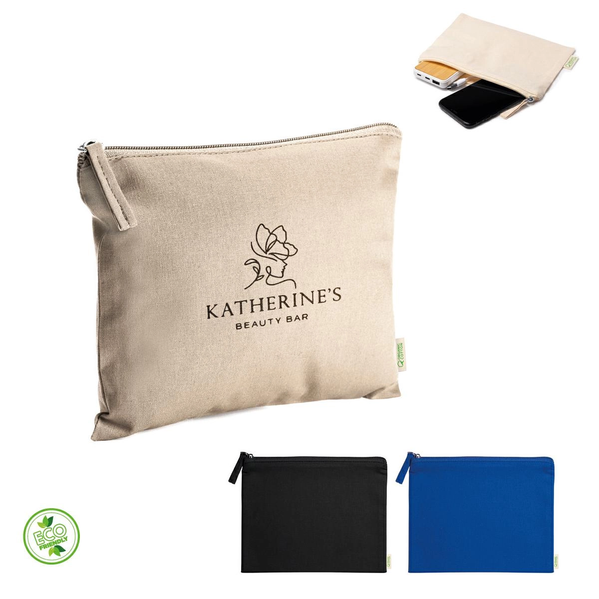 Immagine BEAUTY CASE IN COTONE CON MANICO