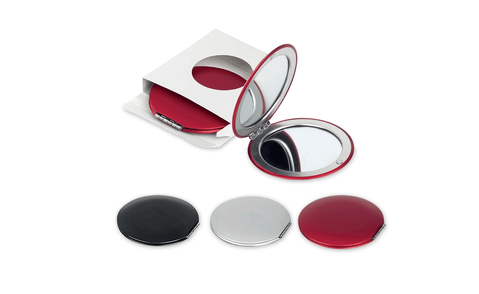 Immagine SPECCHIETTO DA BORSA IN ALLUMINIO