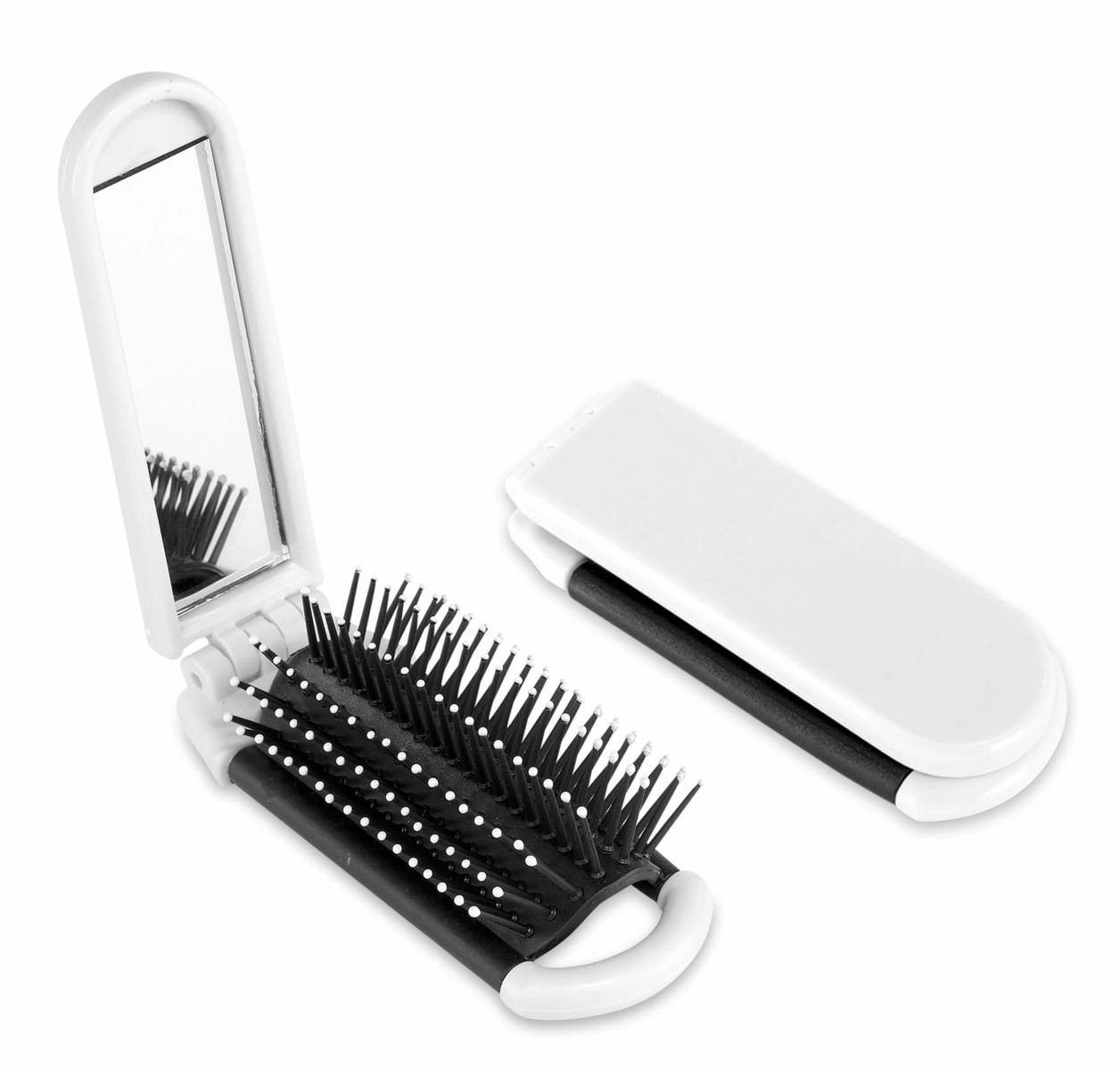 Immagine Spazzola con specchietto ripiegabile