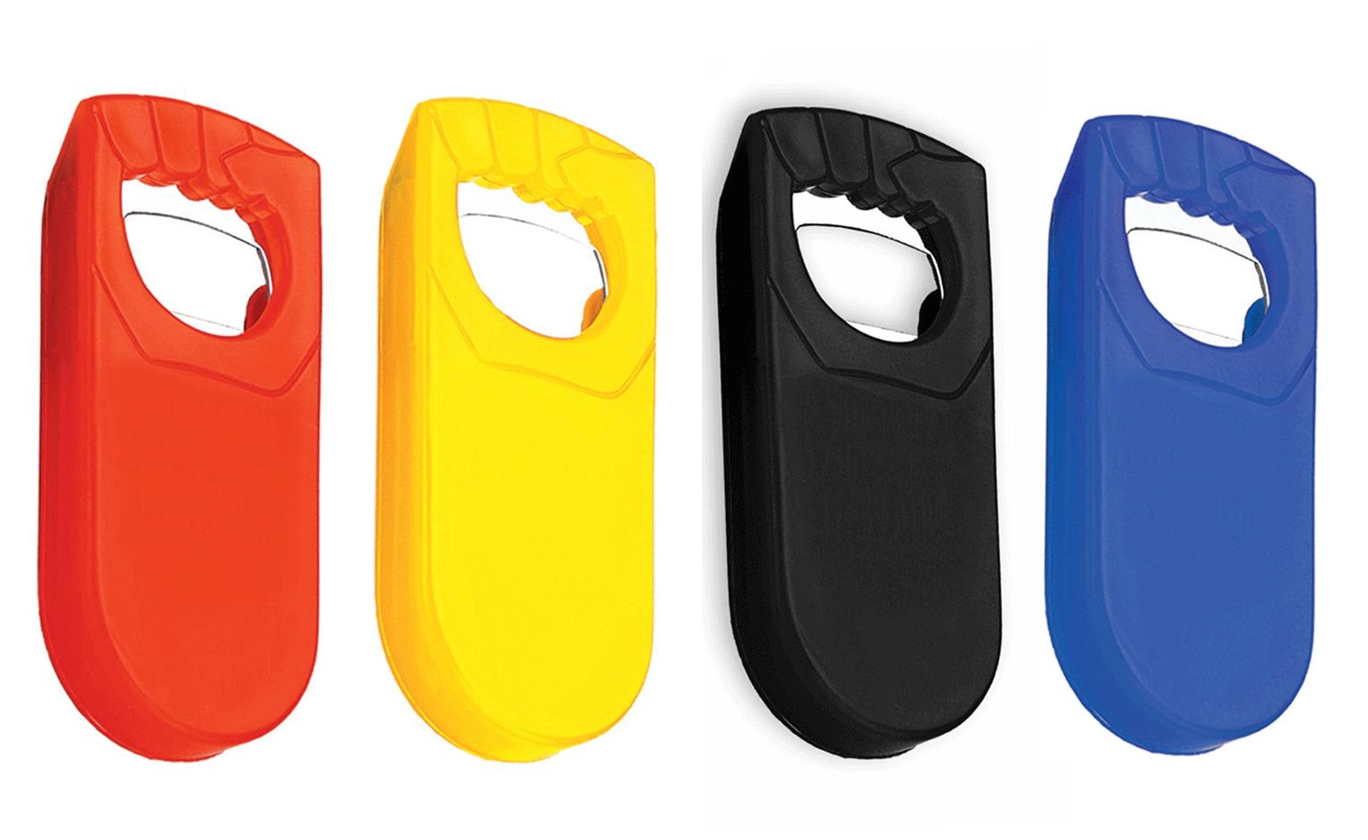 Immagine Apribottiglia in plastica e metallo