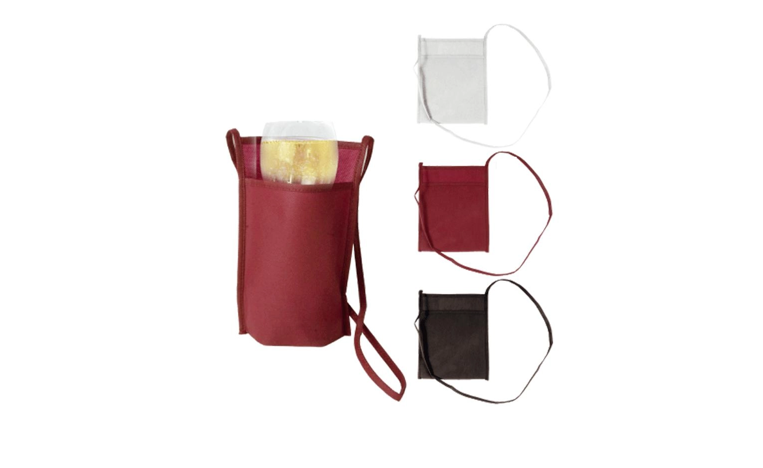 Immagine Portabicchiere da degustazione in tnt 22x18