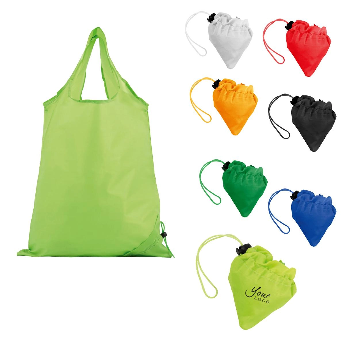 Immagine SHOPPER PIEGHEVOLE CHIUSURA A LACCIO 50x37,5x0,4