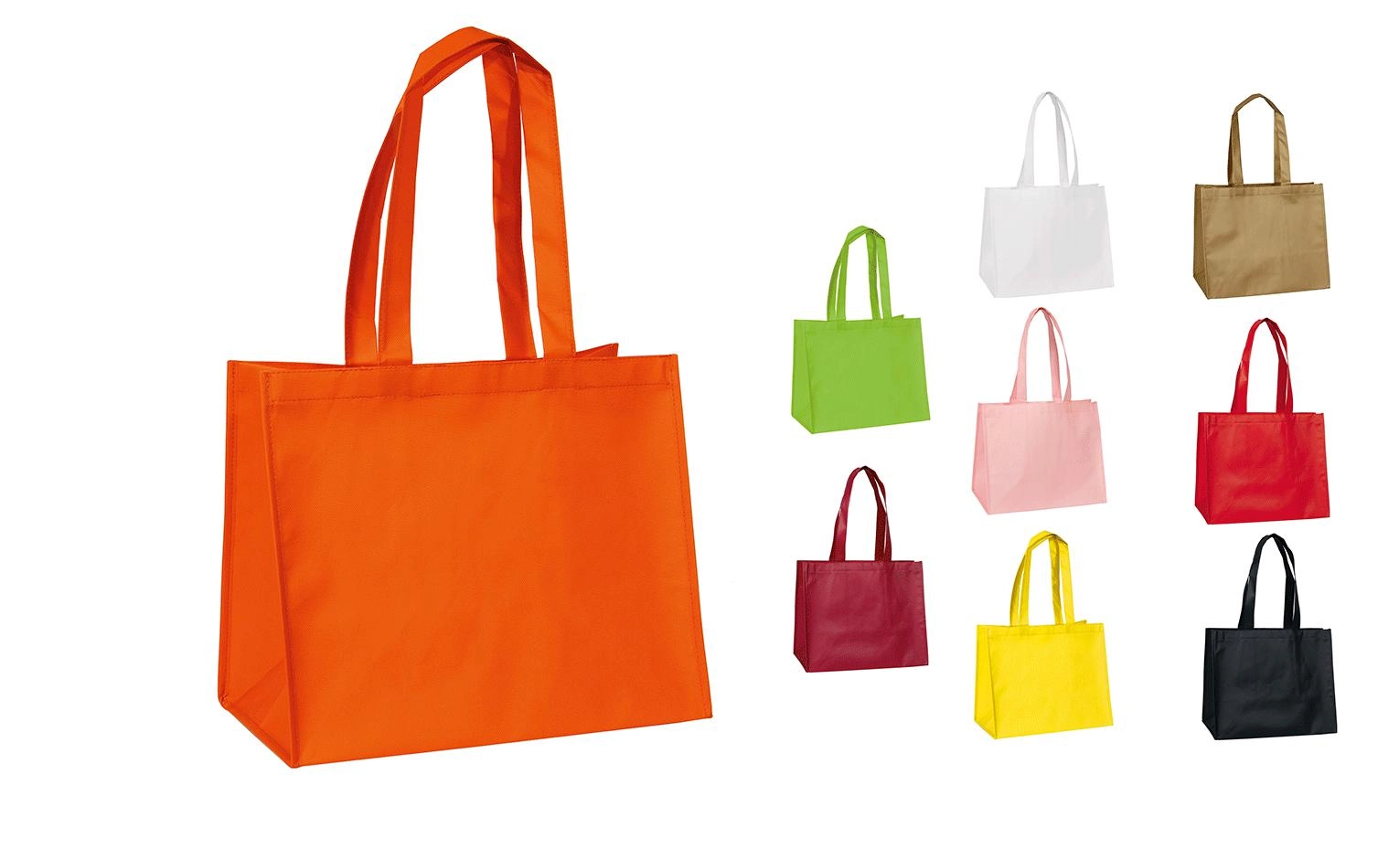 Immagine SHOPPER IN TNT CON AMPIO SPAZIO 38x32x24