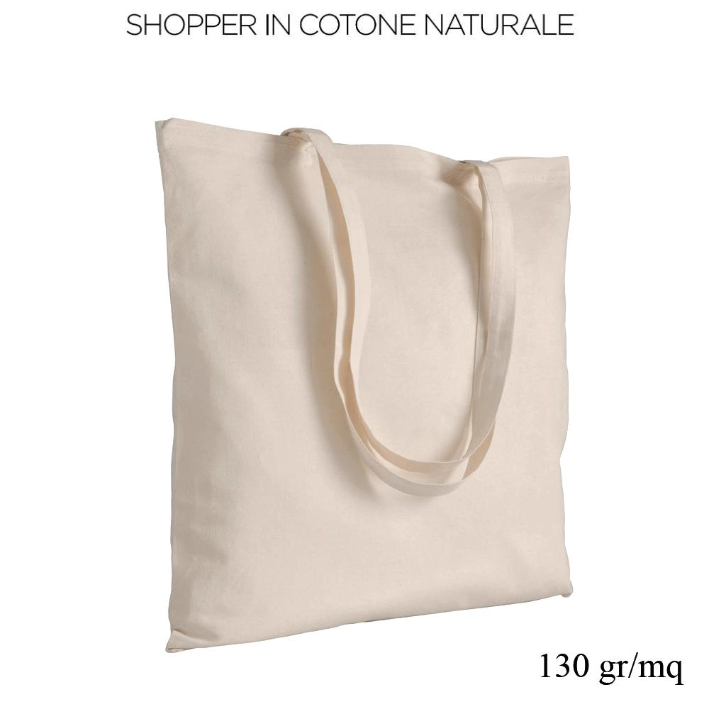 Immagine BORSA SHOPPING IN COTONE