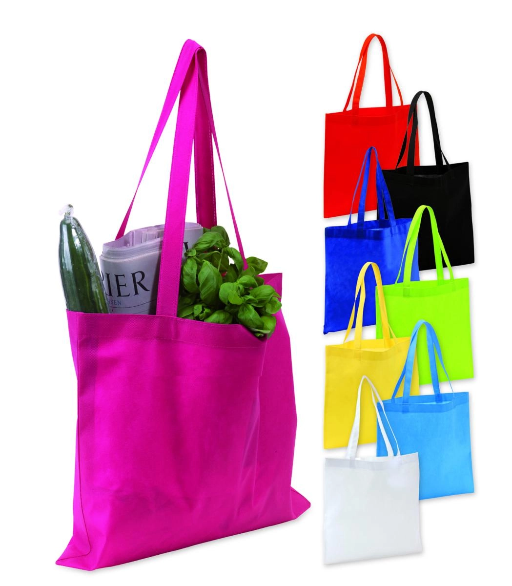 Immagine BORSA SHOPPING CON MANICI LUNGHI IN TNT 45X37