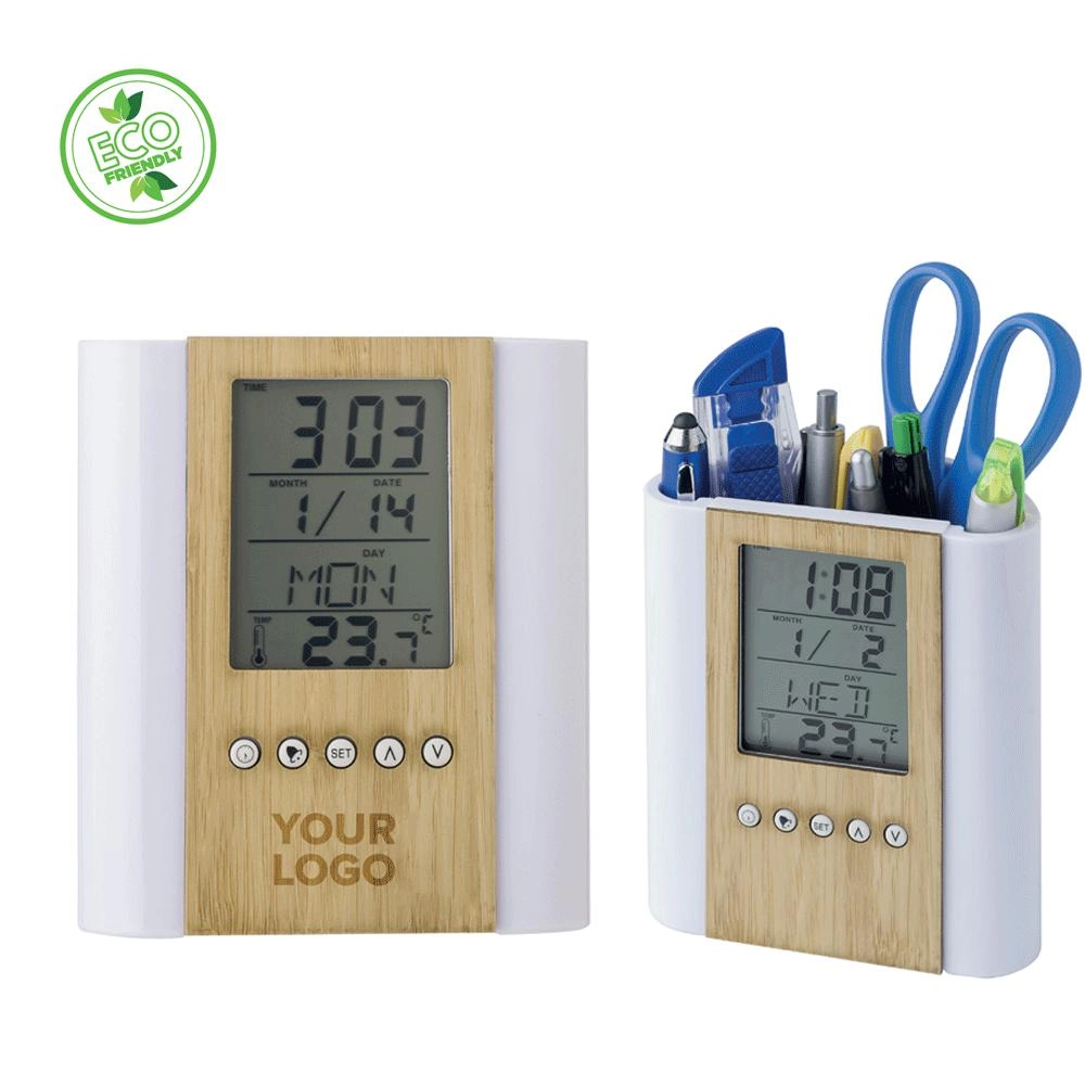 Immagine PORTAPENNE IN BAMBOO E PLASTICA