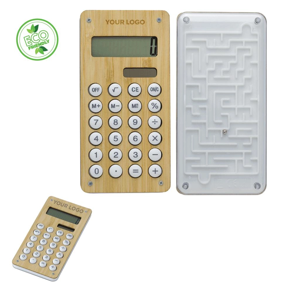 Immagine CALCOLATRICE IN BAMBOO