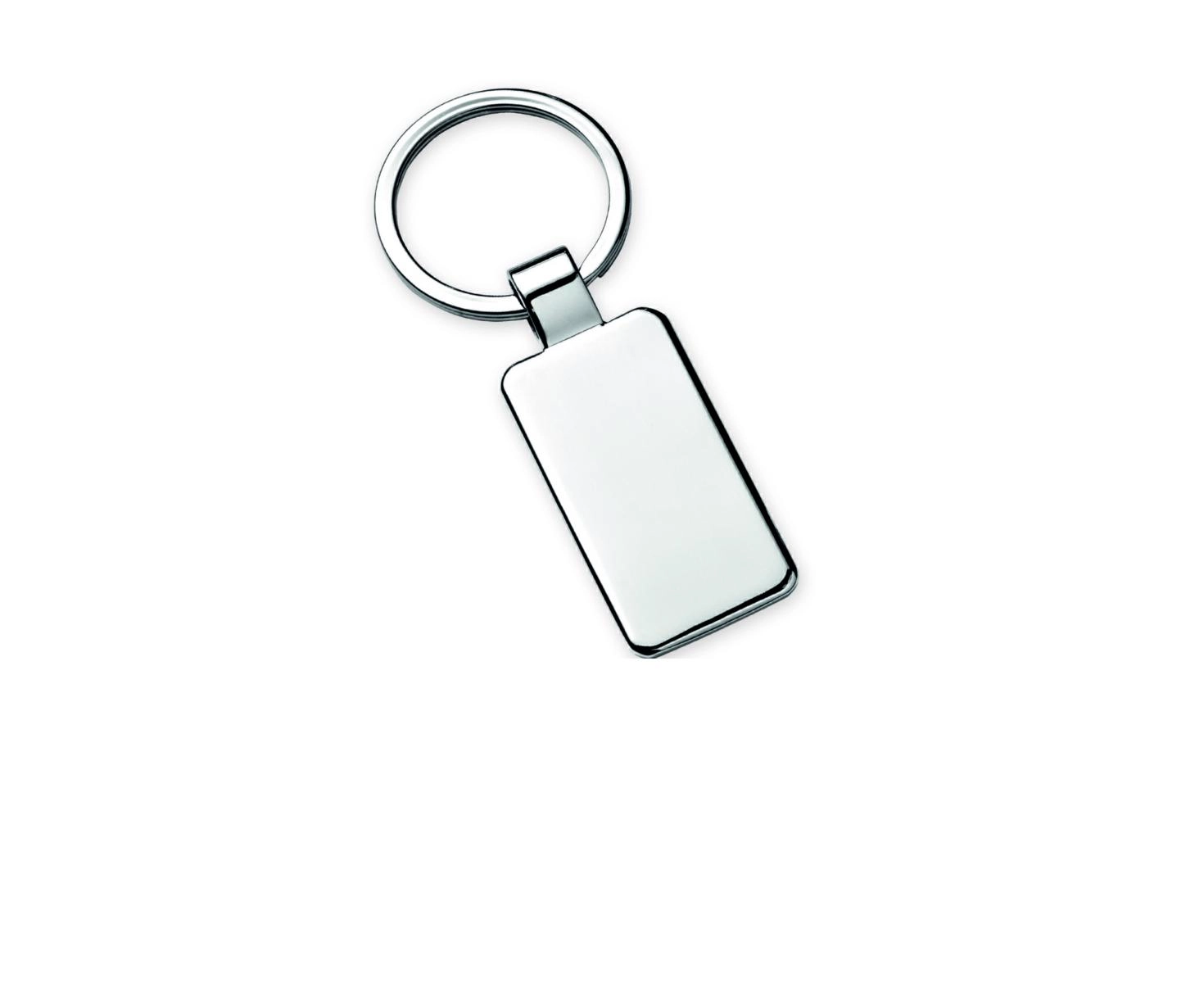 Immagine PORTACHIAVI RETTANGOLO IN METALLO