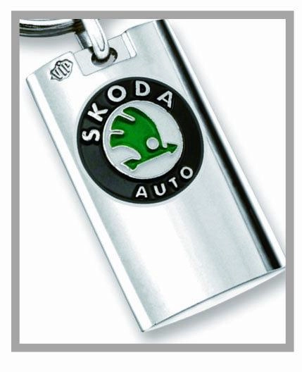 Immagine Portachiavi in metallo SKODA