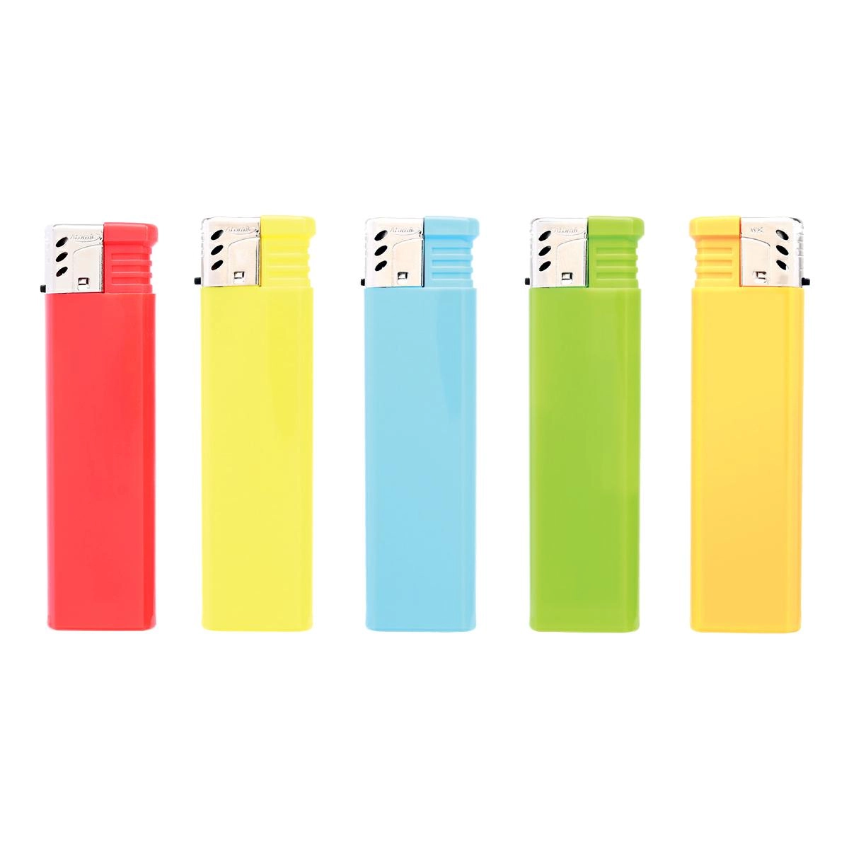 Immagine ACCENDINO IN PLASTICA RICARICABILE 50PZ IN COLORI ASSORTITI