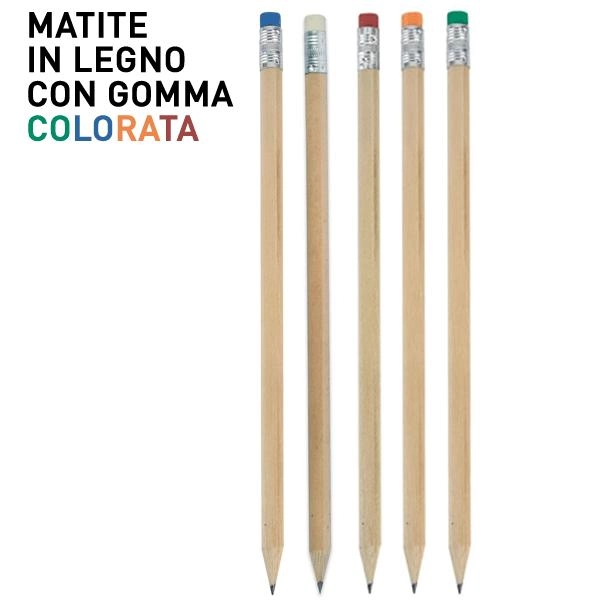 Immagine Matita in legno naturale