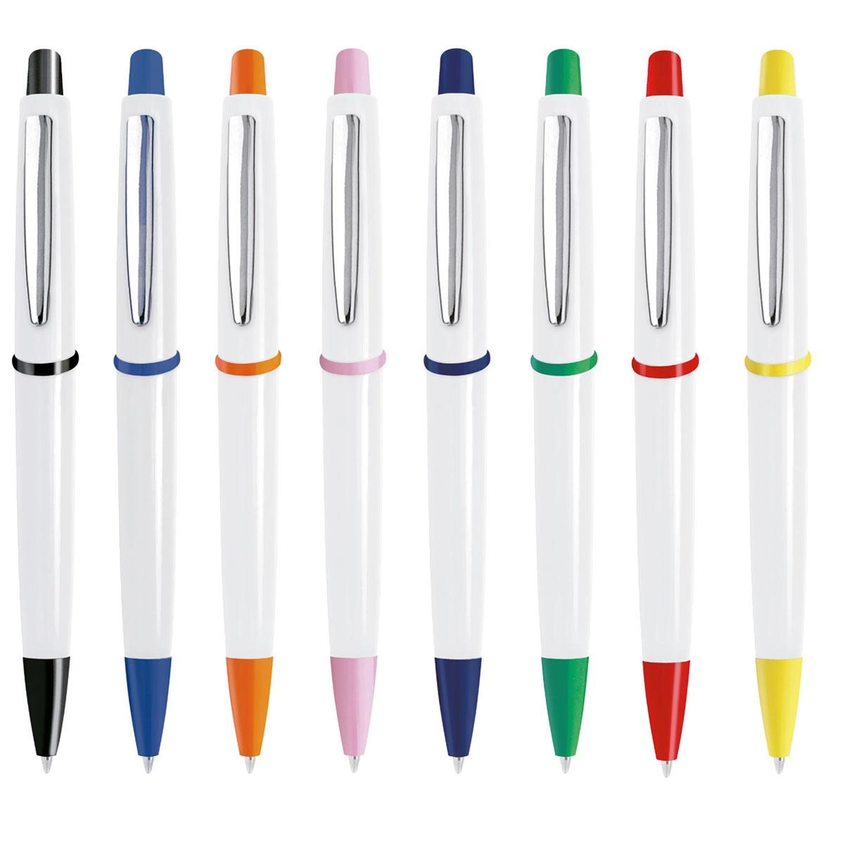 Immagine OSAKA - PENNA IN PLASTICA E CLIP IN METALLO