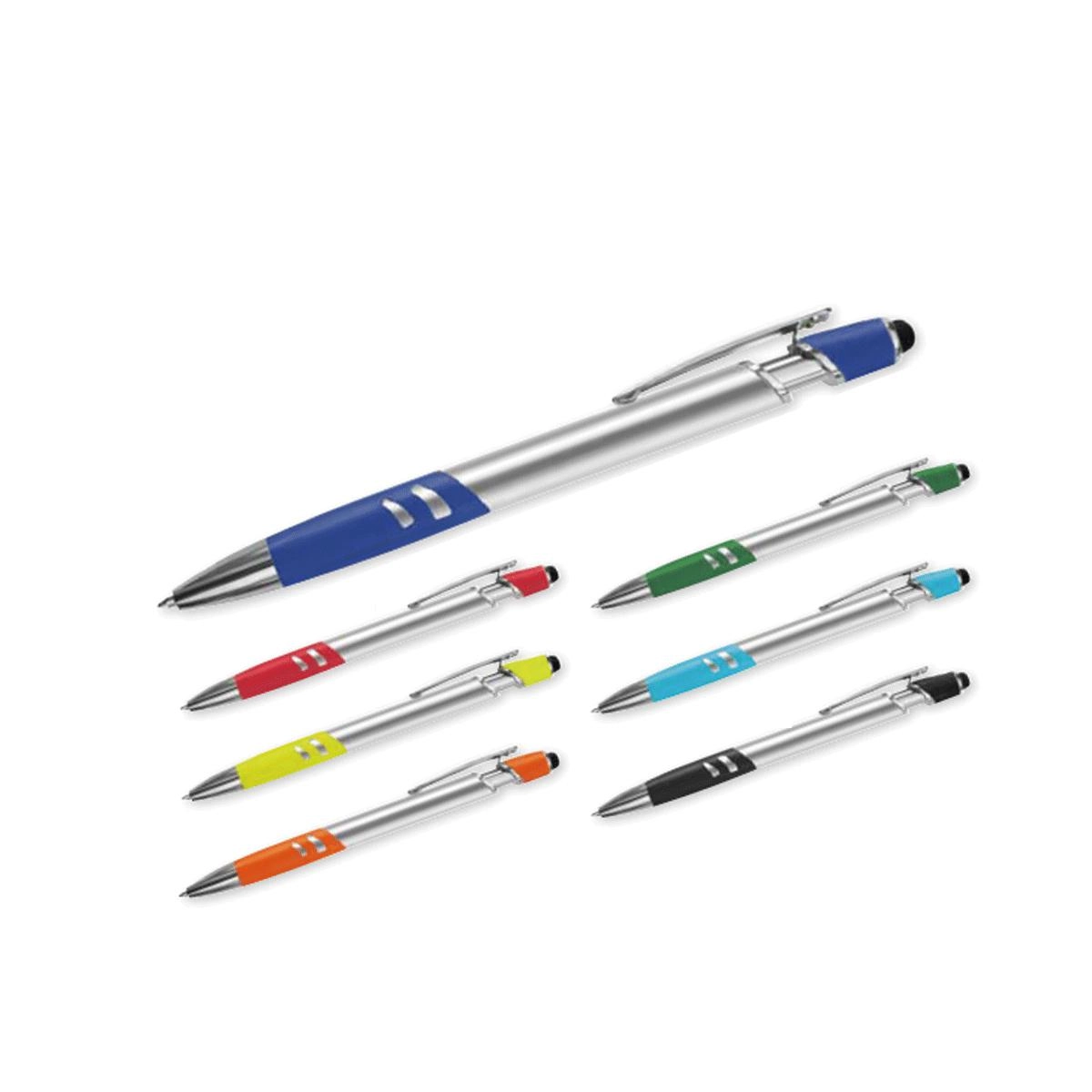 Immagine NEW ORLEANS - PENNA SFERA TOUCH IN PLASTICA SILVER