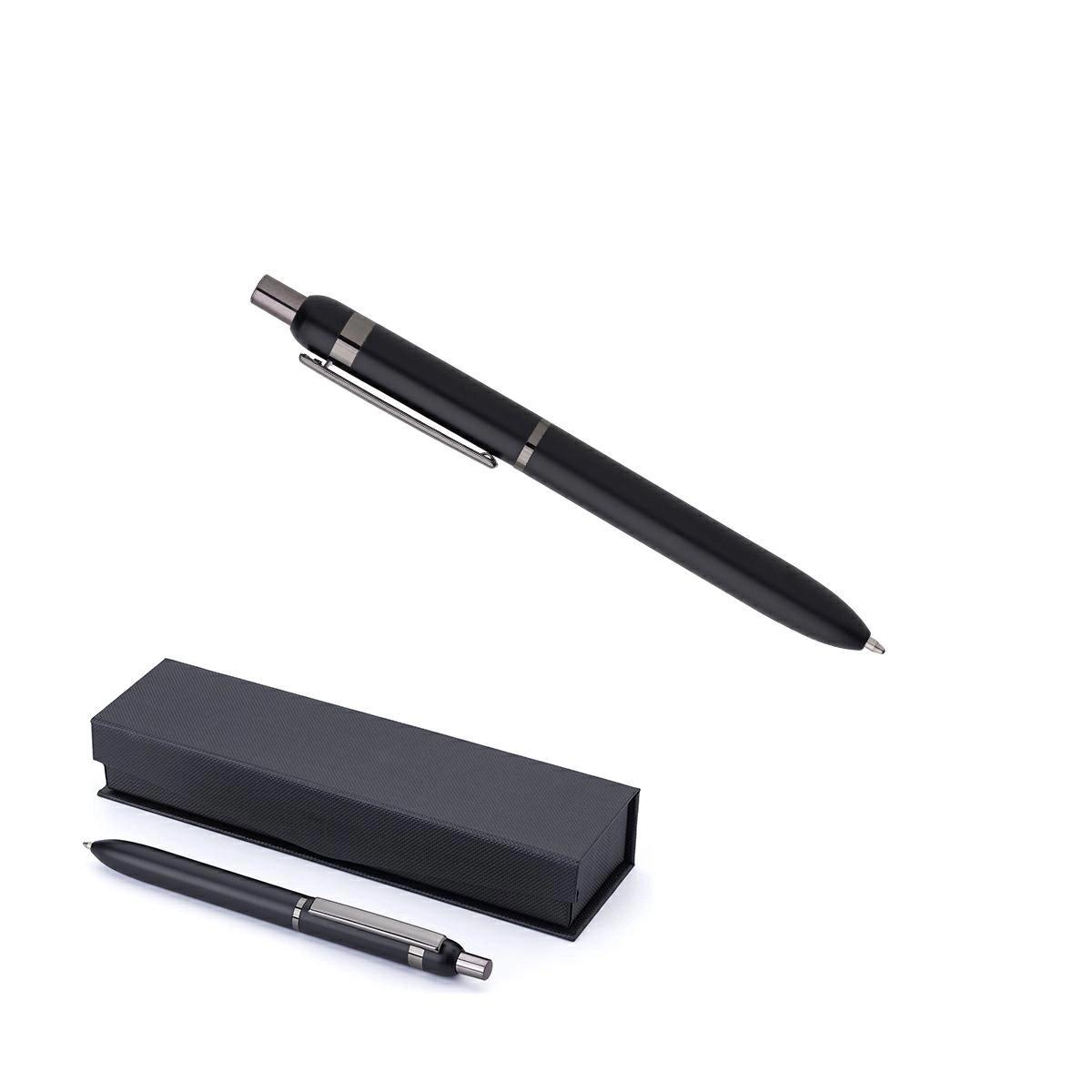 Immagine VARSAVIA - PENNA A SFERA IN ALLUMINIO E OTTONE