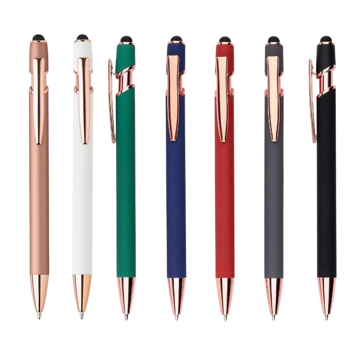 Immagine RIO PENNA SFERA TOUCH IN ALLUMINIO REFILL NERO